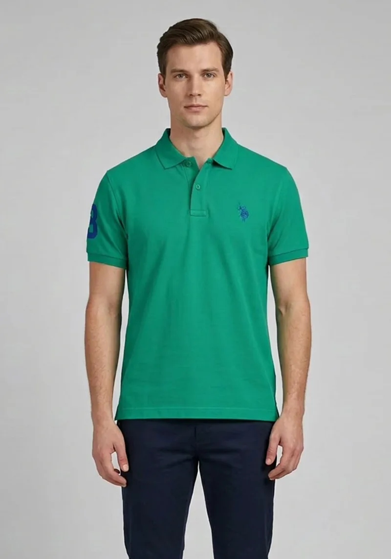 U.S. Polo Assn Μπλούζα Rider - 77436 41029 144 Green