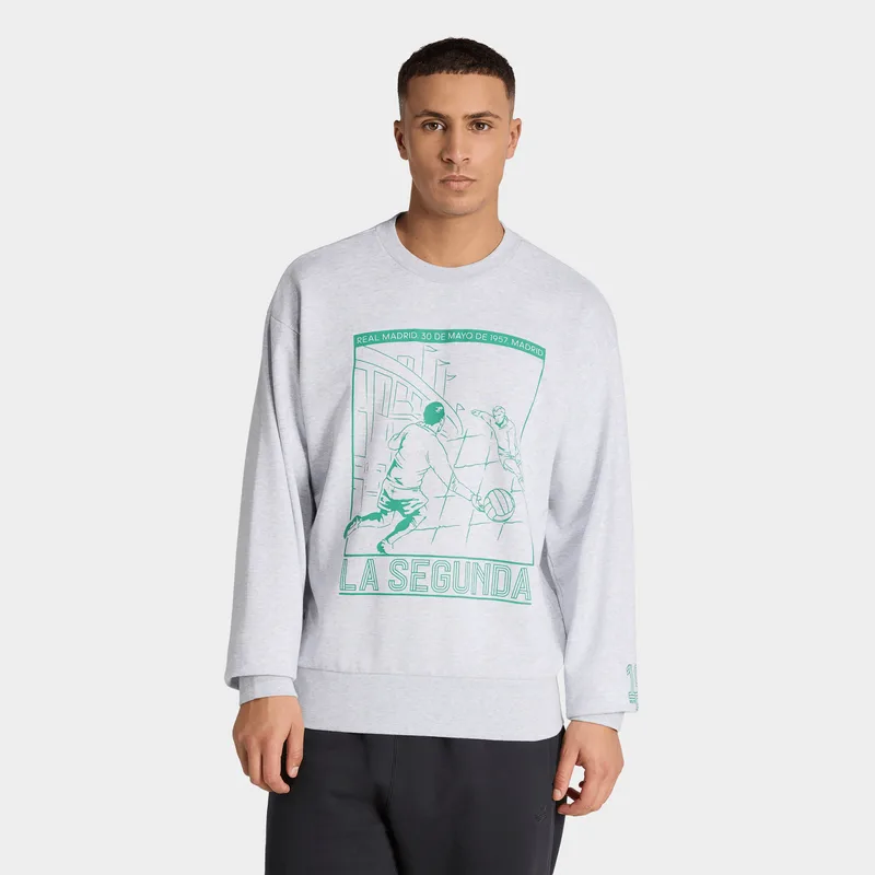 adidas M Real Madrid Heritage Crew Sweat (9000264862_19219)