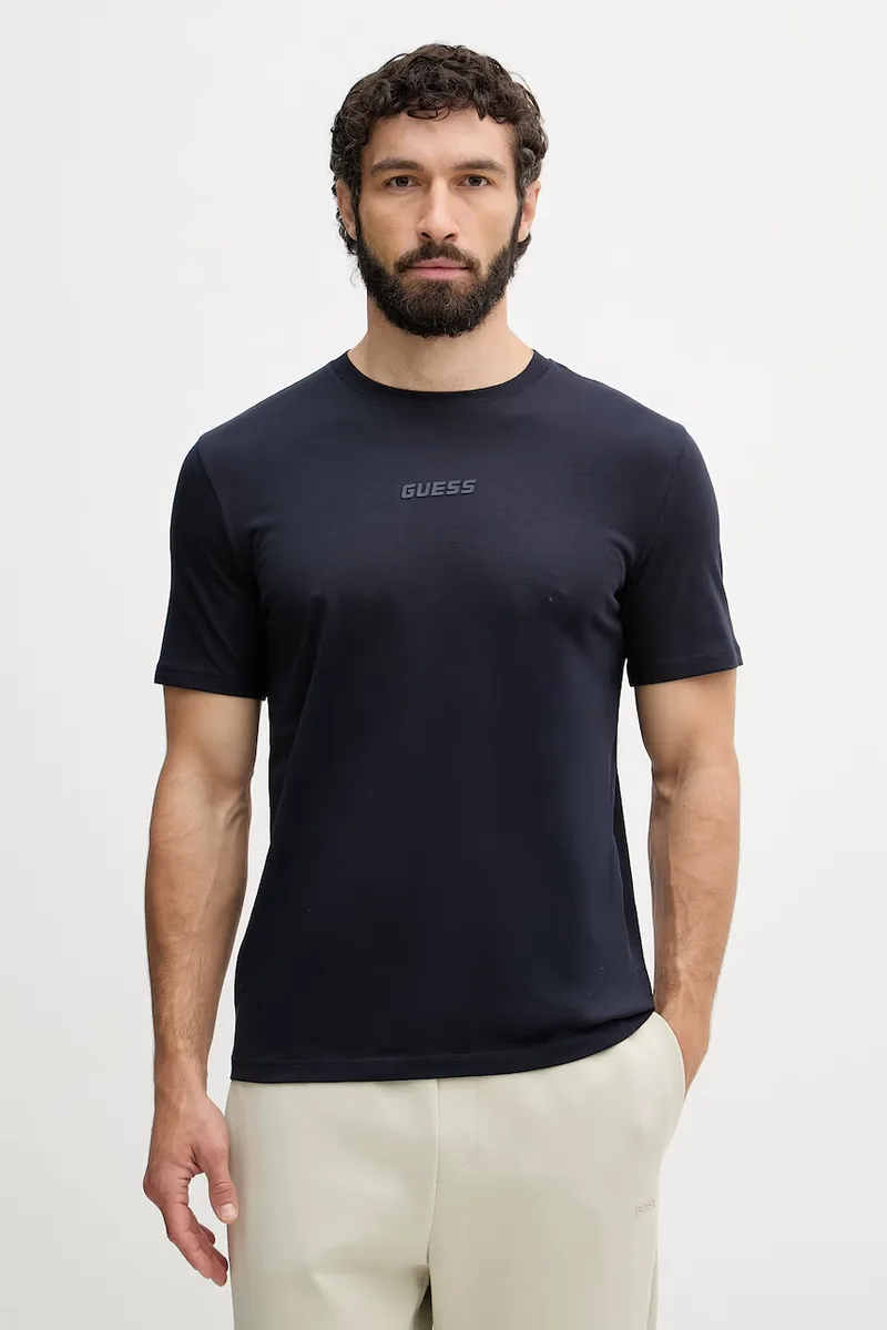 Guess t-shirt ανδρικό βαμβακερό AMBROGIO