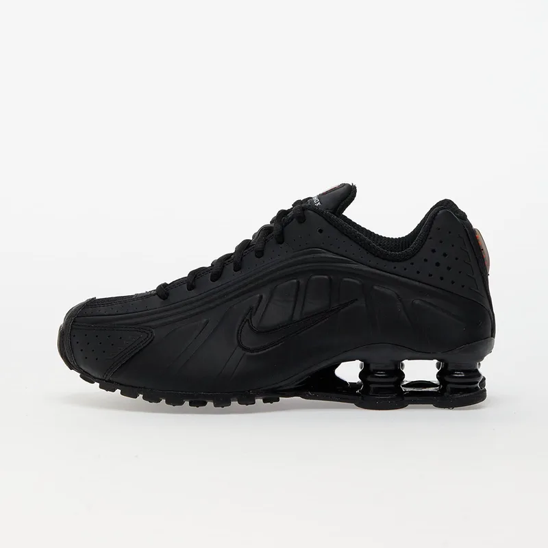 Sneakers Nike Shox R4 Black/ Black-Black-Max Πορτοκαλί EUR 36