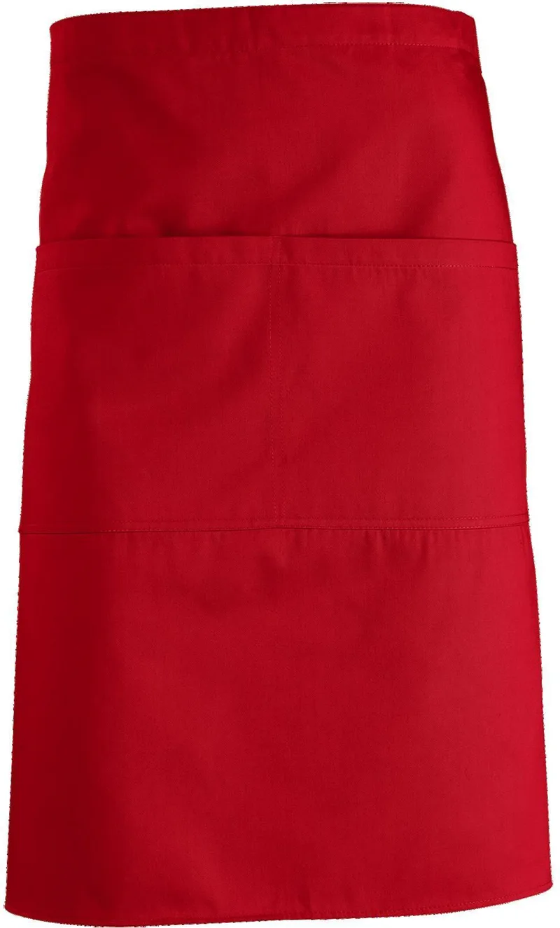 Ποδιά μεσαίου μεγέθους με τσέπες Greenwich SOLS 88020 Red