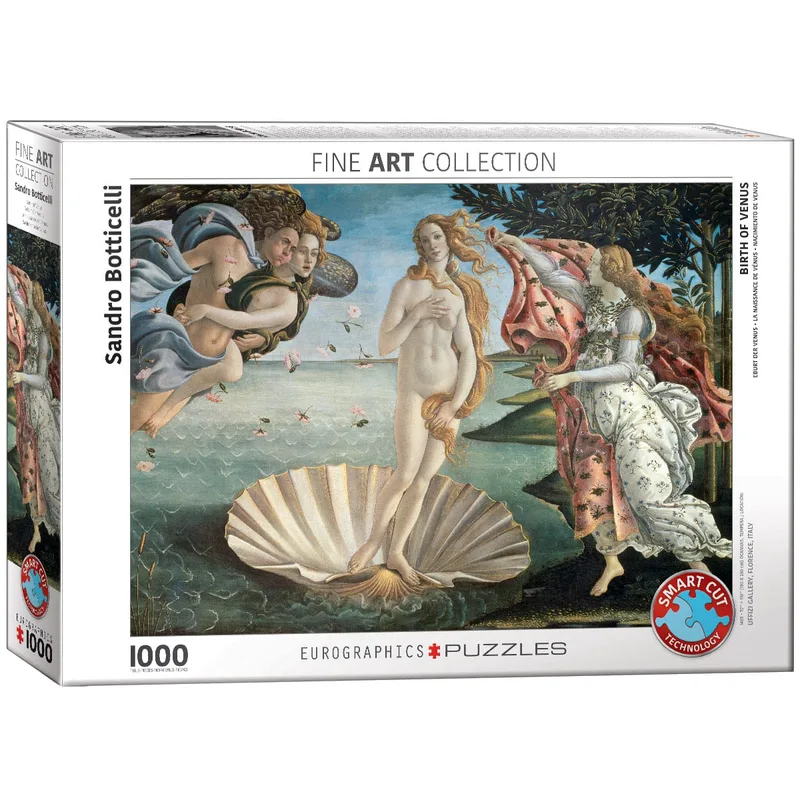 Puzzle 1000τμχ Birth of Venus by Sandro Botticelli