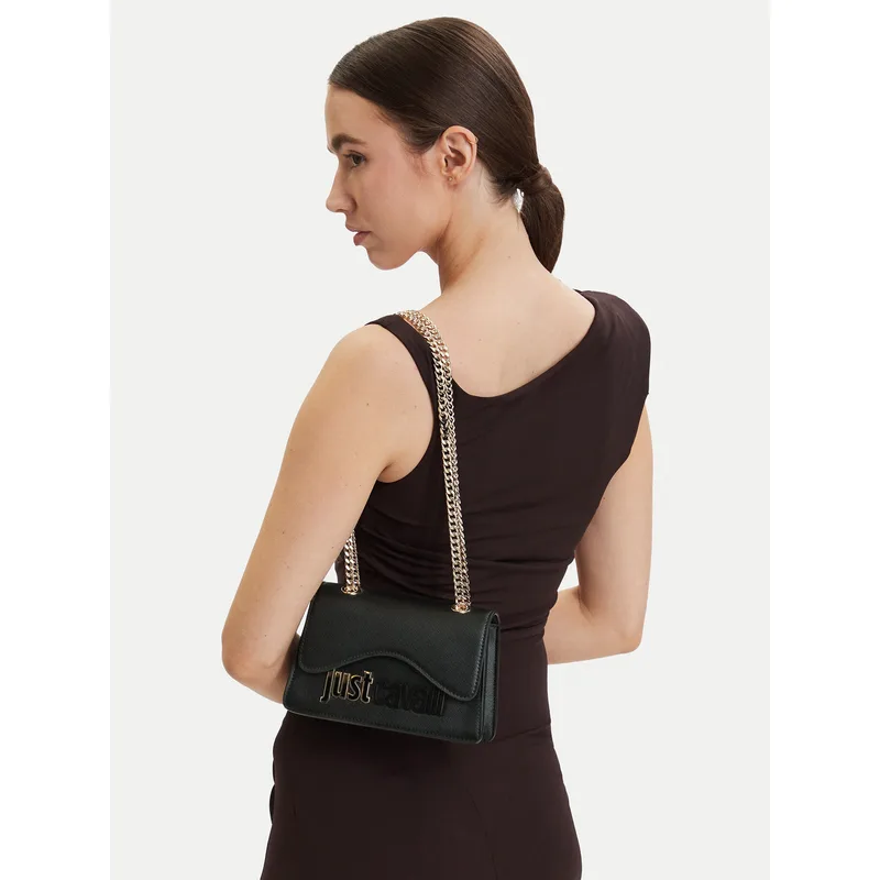 Τσάντα Just Cavalli 80RA4BB7 ZS766 Μαύρο