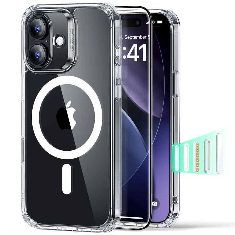 ESR Set Classic Hybrid (Camera Control) HaloLock MagSafe Clear iPhone 17
