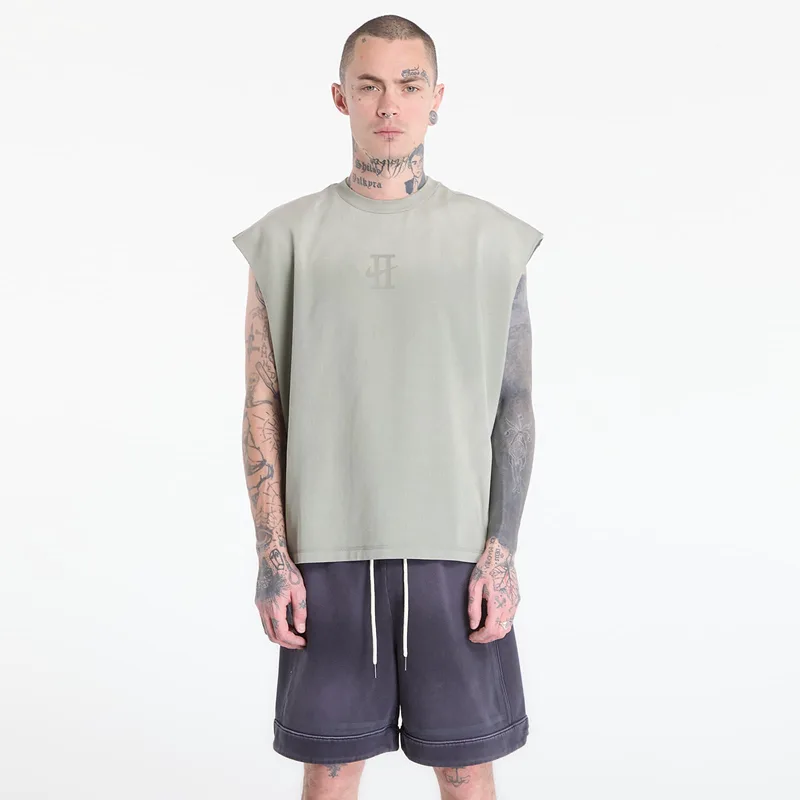 T-shirt Nike Book Standard Issue Men's Dri-FIT Sleevleless Game Top Dark Stucco L