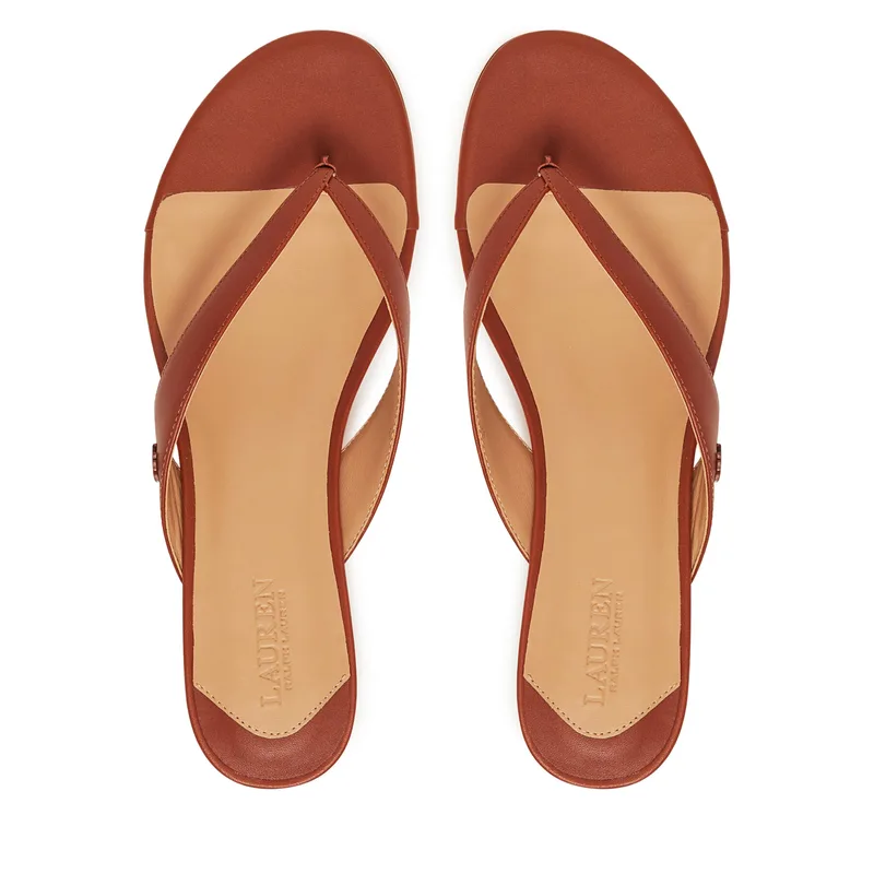 Σαγιονάρες LAUREN RALPH LAUREN Francesca 802966841002 Καφέ