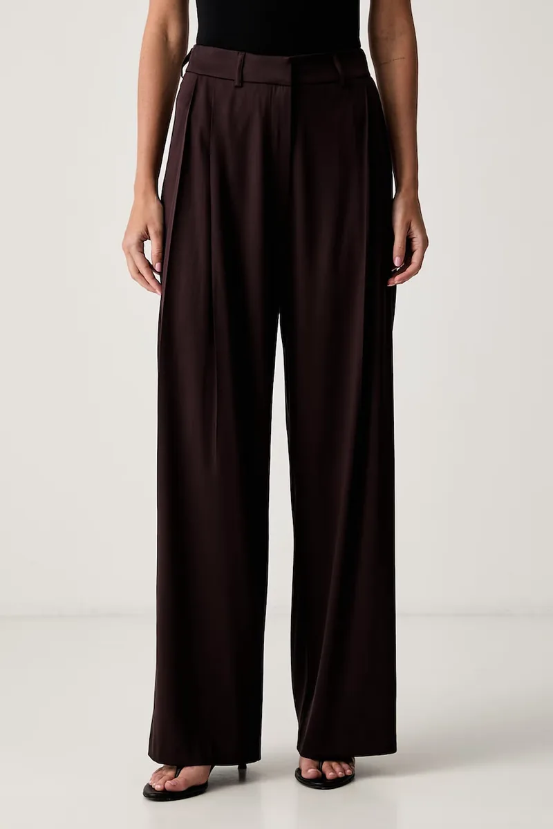 Le Privé παντελόνι γυναικείο με βισκόζη ROMY TROUSERS