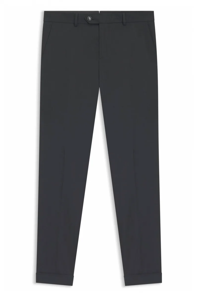 BOSS ΠΑΝΤΕΛΟΝΙ CHINO SLIM FIT H-GENIUS-TU-WG-262F ΜΑΥΡΟ