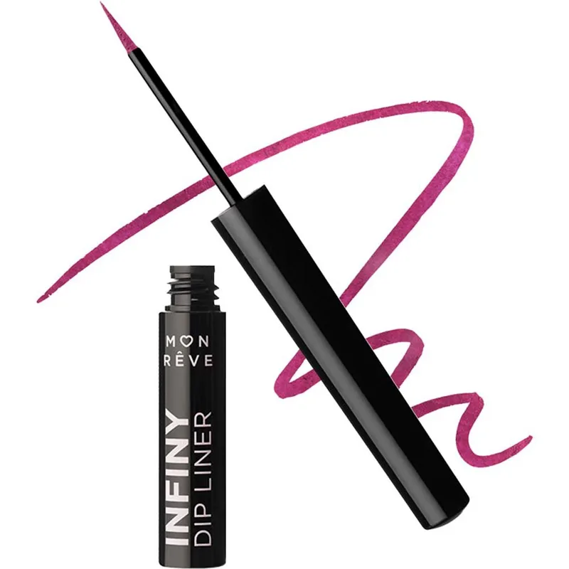 Mon Reve Infiny Dip Liner Waterproof Ultra Long-Wear Liquid Eyeliner Αδιάβροχο Υγρό Eyeliner Πολύ Μεγάλης Διάρκειας 2ml - 12 Rasberry