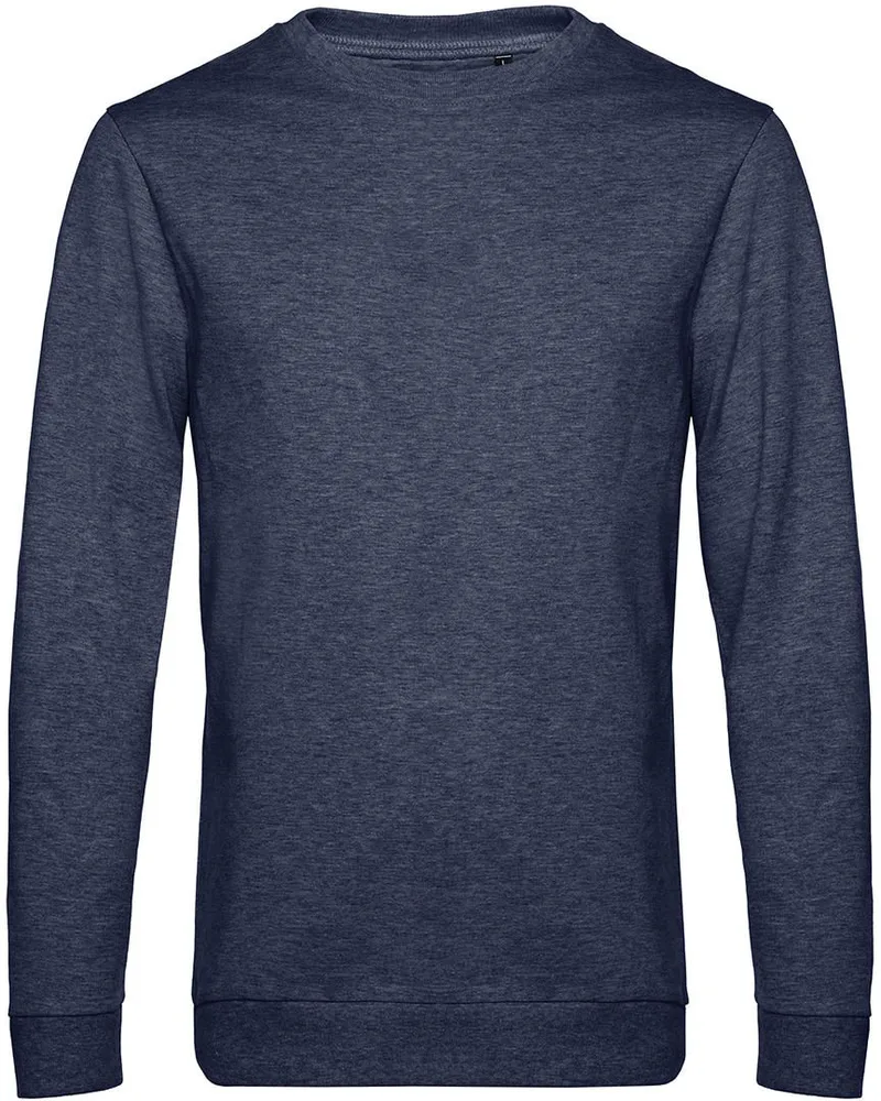 Ανδρικό Φούτερ B & C WU01W Heather Navy
