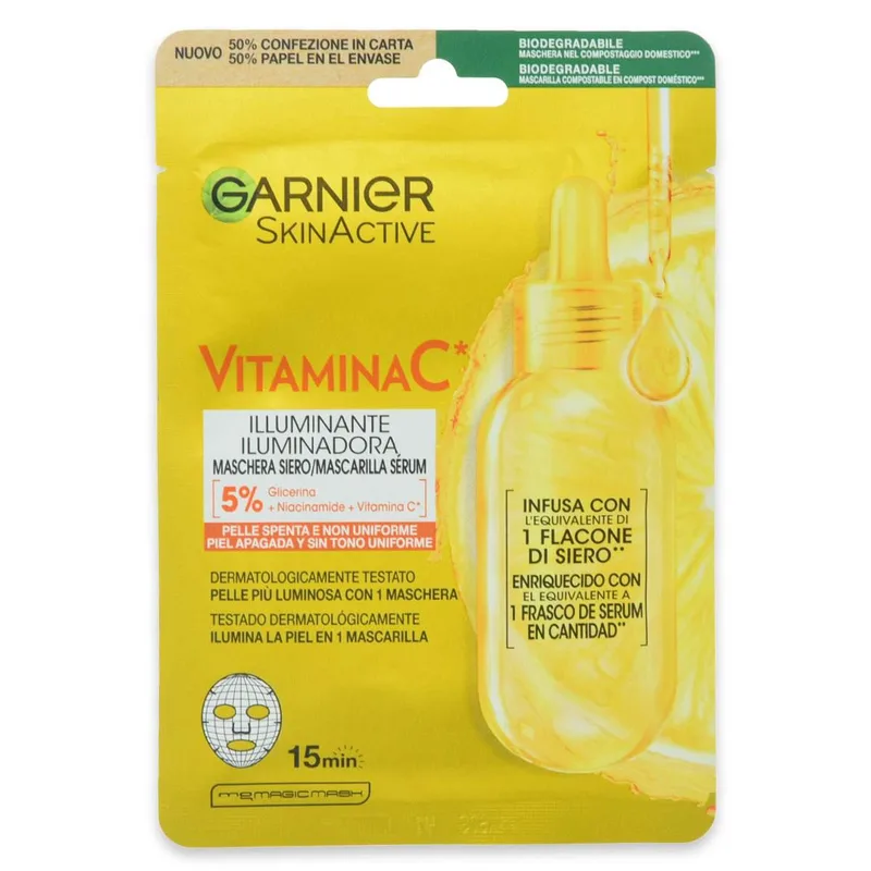 Garnier t vitamin c mask