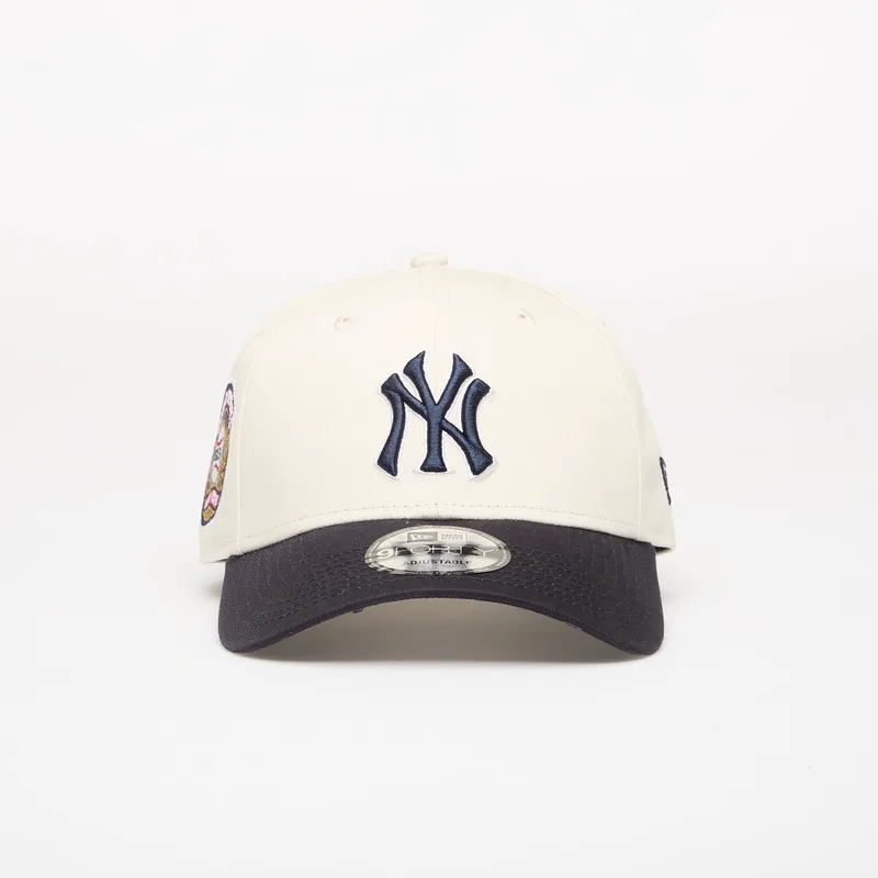 Cap New Era 9FORTY MLB WS Patch New York Yankees Light Cream/ Navy Universal