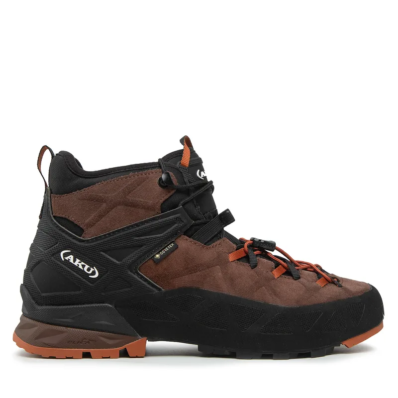 Παπούτσια πεζοπορίας Aku Rock Dfs Mid Gtx GORE-TEX 718 Καφέ