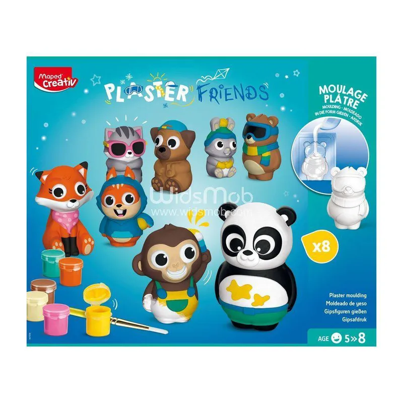 Maped Creative Μοντελισμός Plaster Friends 8τεμ