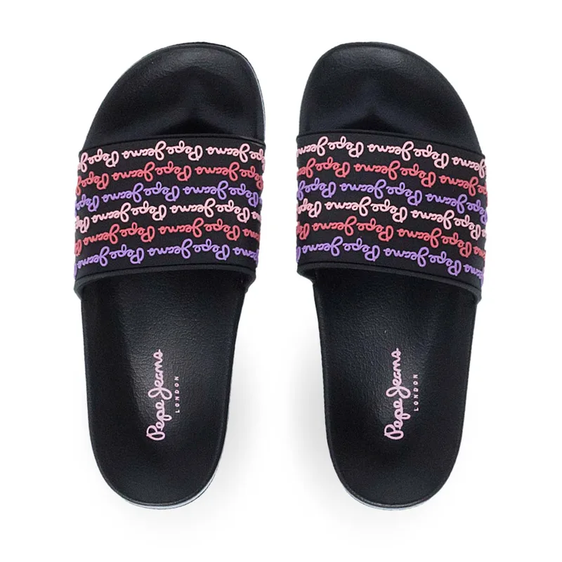 Γυναικείες Σαγιονάρες Θαλάσσης Με Φάσα Pepe Jeans Pls70145 999