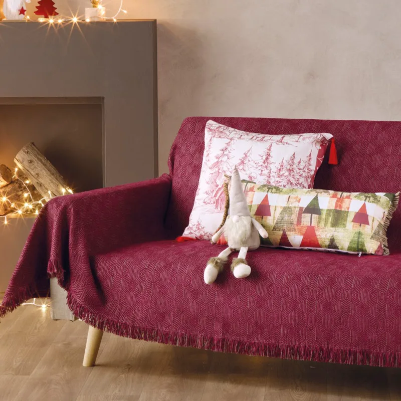 Ριχτάρι Διθέσιου Καναπέ 180x250 Kentia Vacanza 17 Bordeaux