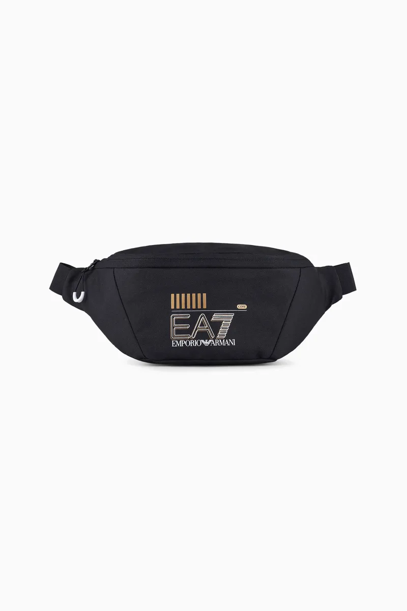 EA7 unisex τσαντάκι μέσης με λογότυπο - 245079CC940 Μαύρο