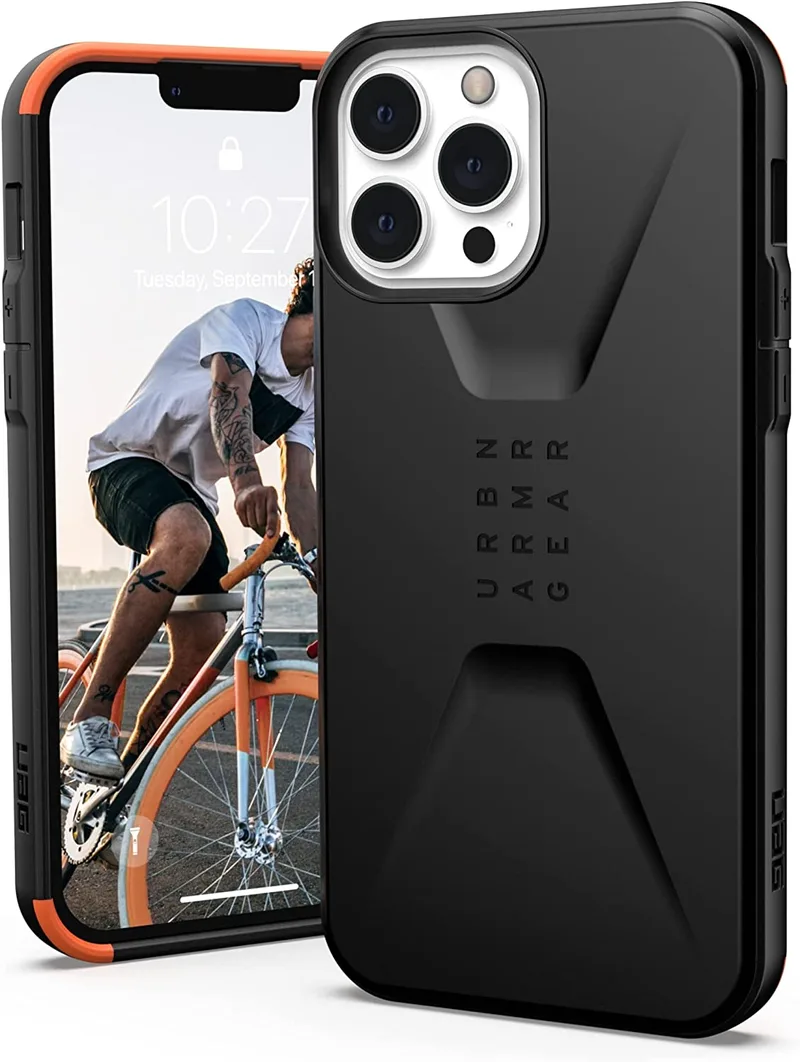 UAG Θήκη Civilian Series Apple iPhone 13 Pro Max - Black (11316D114040)