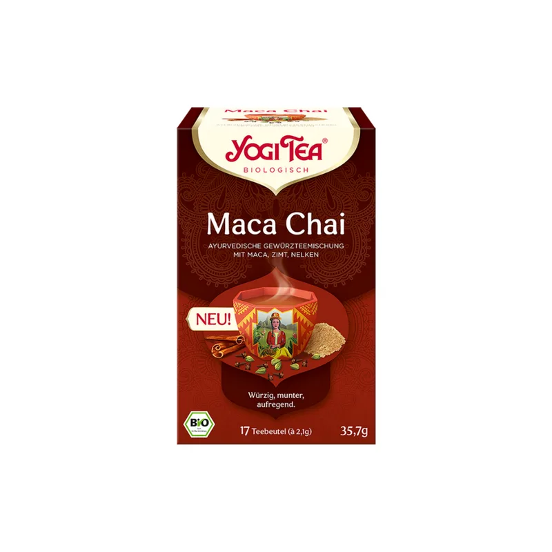 Yogi Tea Organic Maca Chai Herbal Tea, 35.70 G