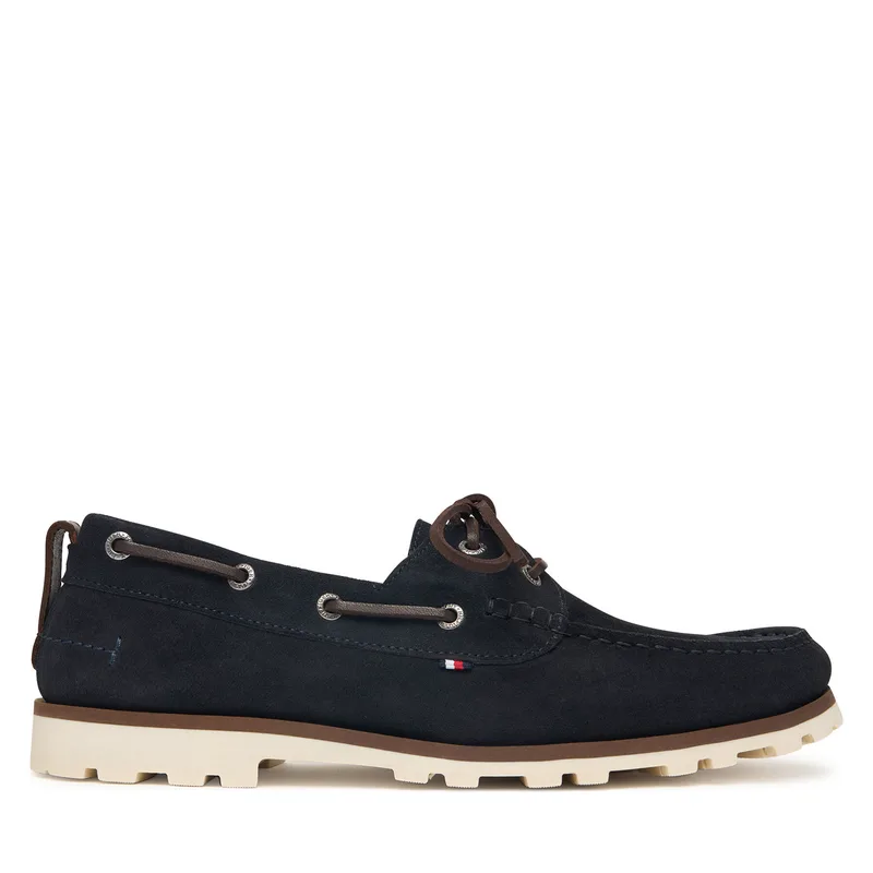 Μοκασίνια Tommy Hilfiger Light Sde FM0FM05747 Σκούρο μπλε