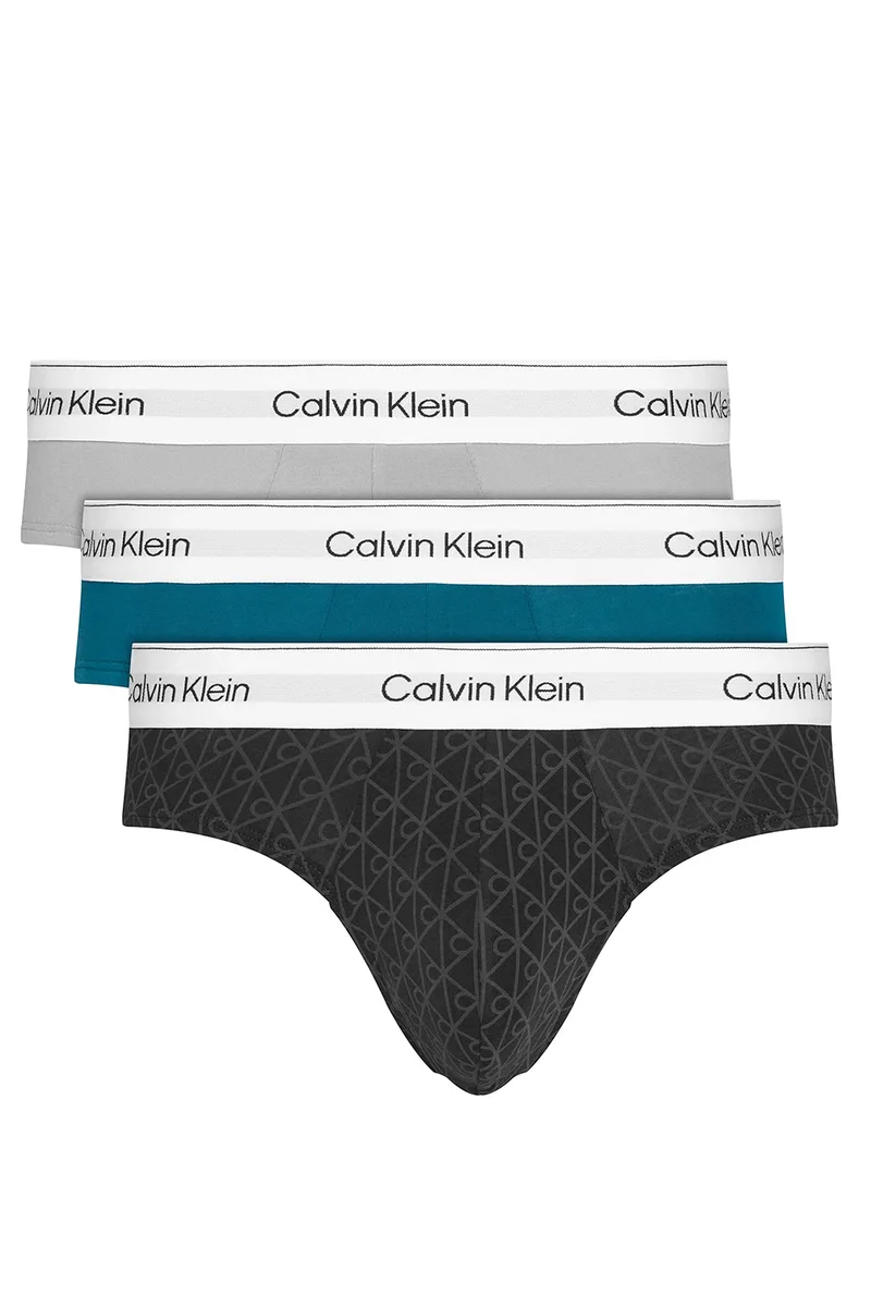 Calvin Klein Ανδρικά σλιπάκια Icon Cotton Stretch (Συσκ. 3 τεμαχίων)-LV00NB4563-2VI