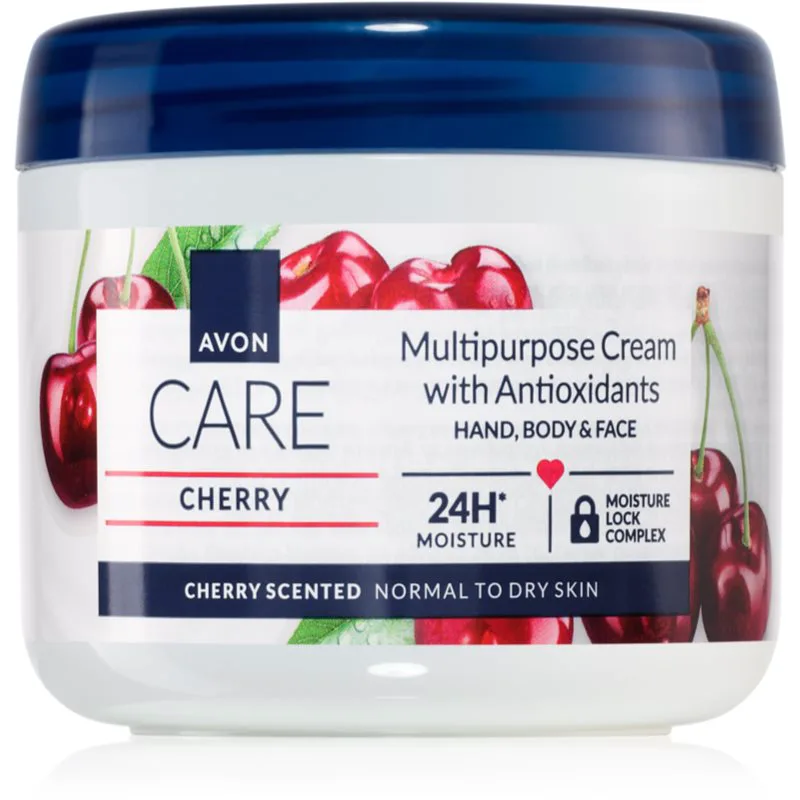 Avon Care Cherry κρέμα πολλαπλών χρήσεων για πρόσωπο,χέρια και σώμα 400 ml