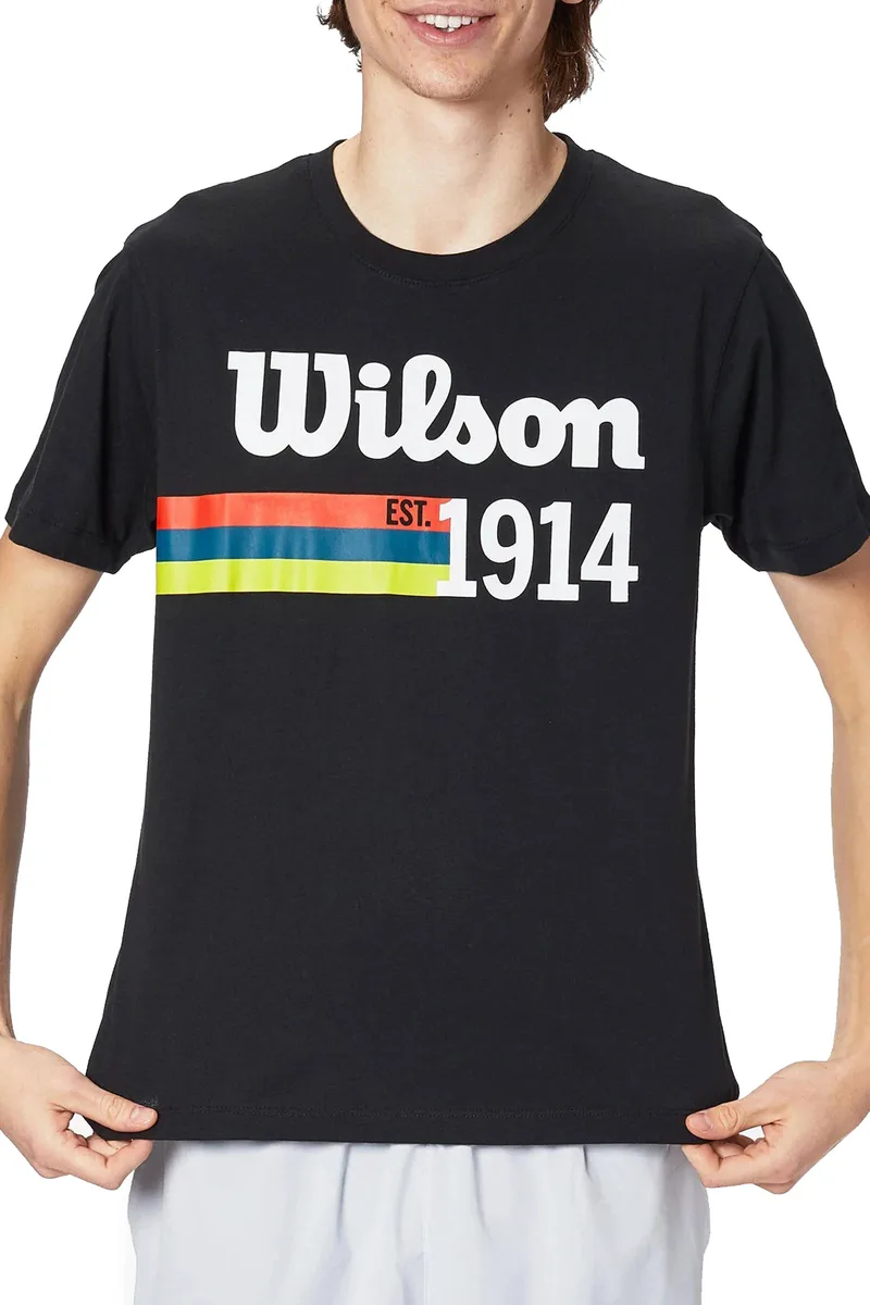 Μπλούζα Κοντομάνικη Wilson Script '14 Tech WRA805001-00 Ανδρικό