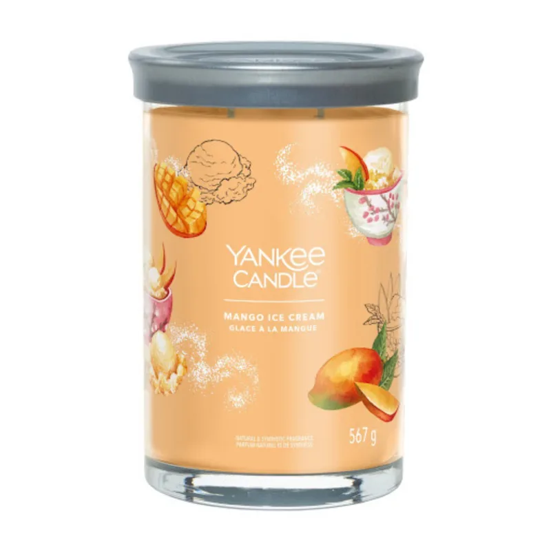 Yankee Candle Mango Ice Cream tumbler candle Signature - 567.0 g