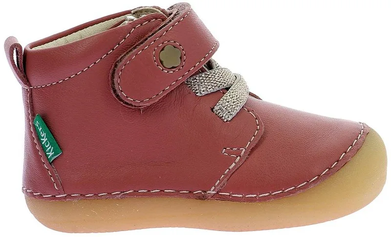 ΜΠΟΤΑΚΙ KICKERS SONIZIKRO 972424 ROSE FONCE ΡΟΖ ΣΚΟΥΡΟ (EU:18)