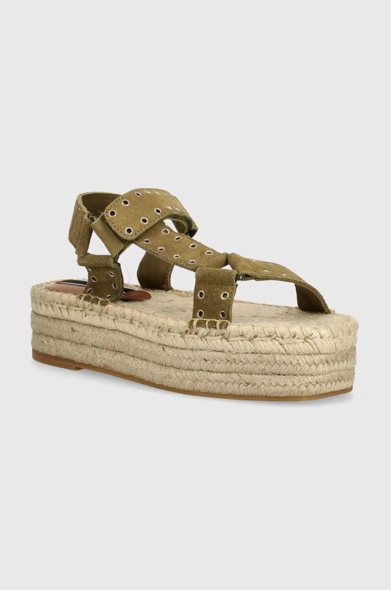 Πέδιλα σουέτ Pepe Jeans PLS90660