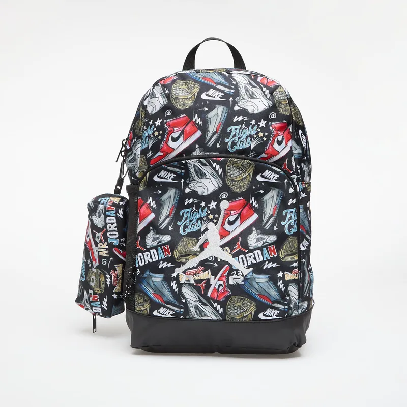 Σακίδιο πλάτης Jordan Air Raid Backpack Black(Gym Red) Universal