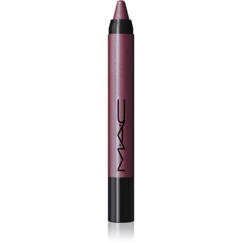 MAC Cosmetics Dazzlelips Crayon αστραφτερό κραγιόν σε μολύβι απόχρωση Cosmic Plum 1.5 γρ