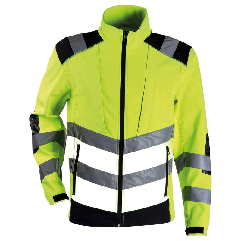 BRIGHT Μπουφάν softshell υψηλής ορατότητας STENSO 40419001