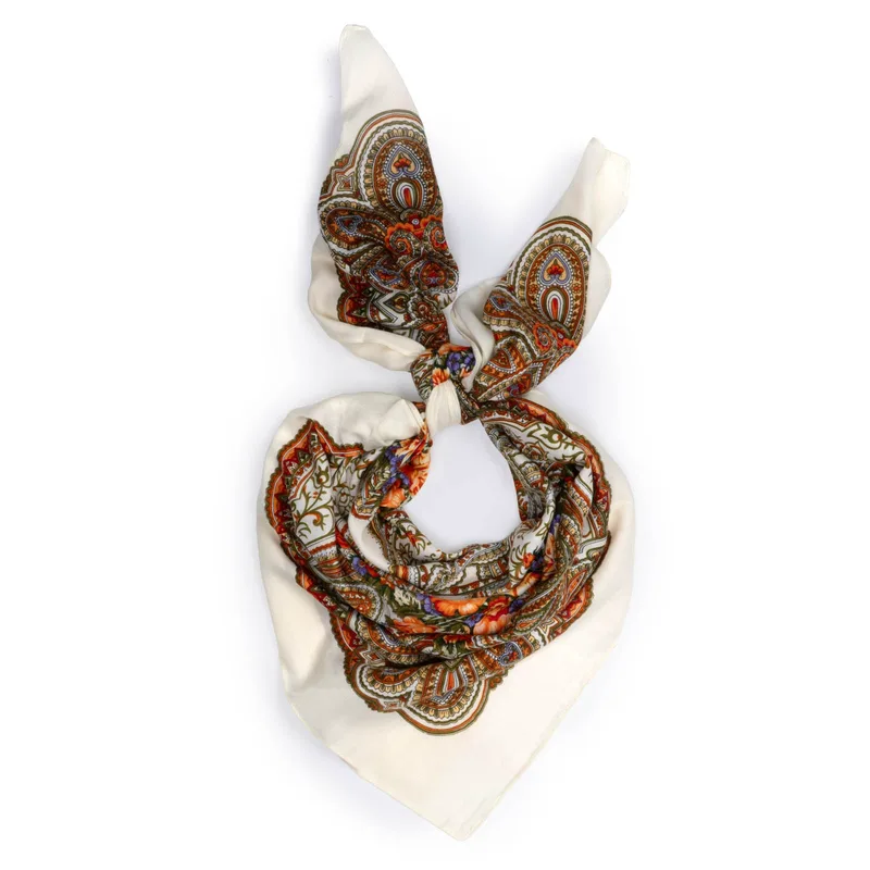Φουλάρι με ethnic print