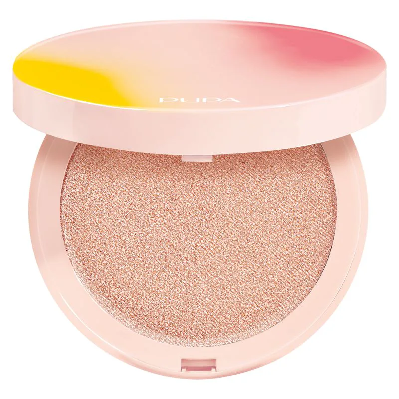 Pupa Wonder Me - Compact Face Highlighter - Zero Powder Effect 105 - Shimmery Rose (7.5 G)