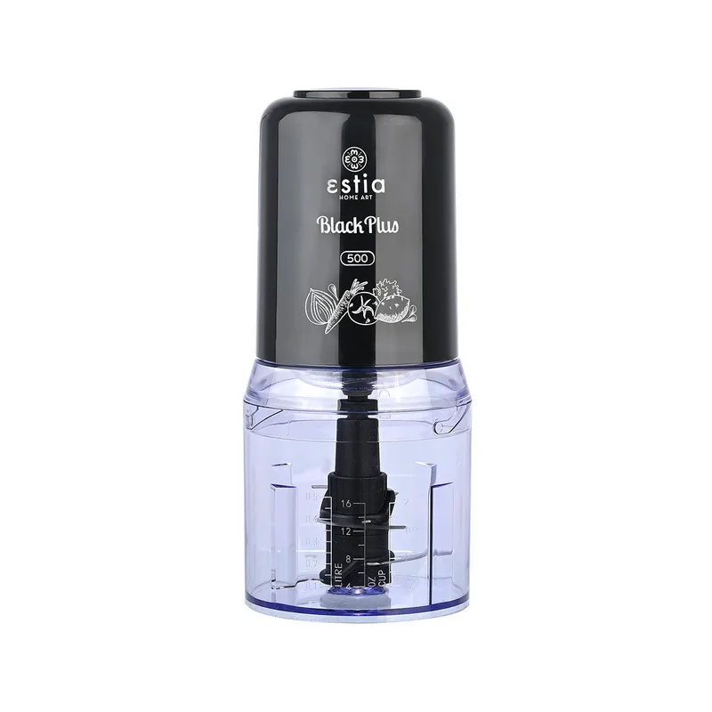 ESTIA ΠΟΛΥΚΟΠΤΗΣ BLACK PLUS 400W ΜΕ ΠΛΑΣΤΙΚΟ ΜΠΟΛ 500ml 06-15107