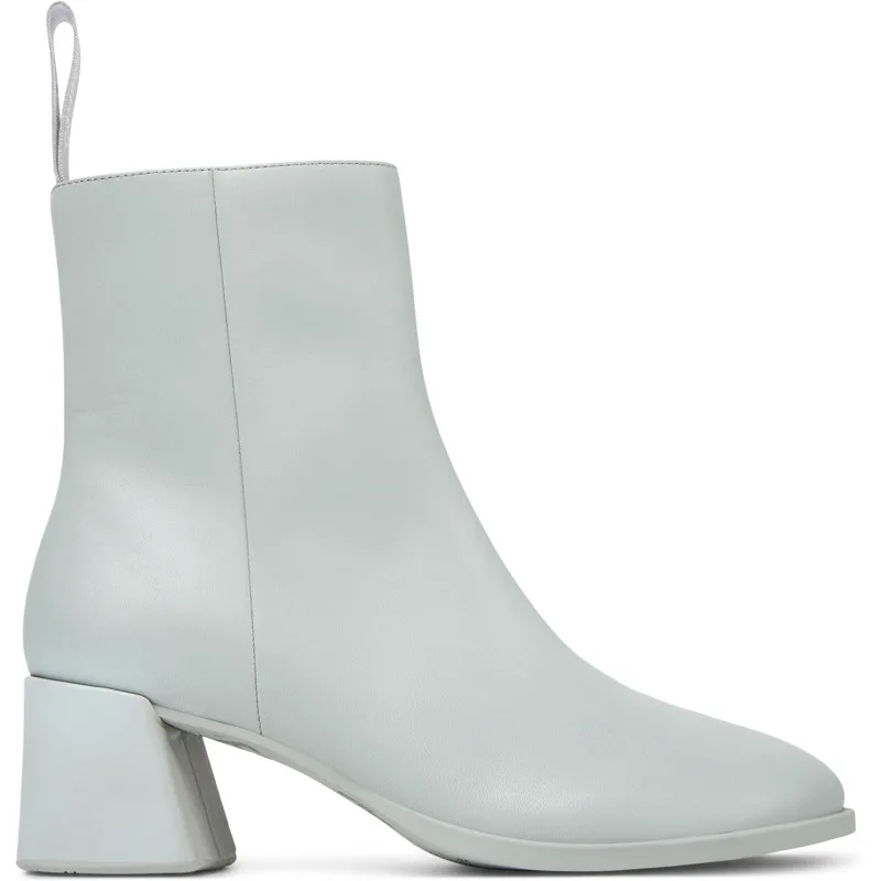 CAMPER Kora - Μποτάκια Για Γυναικεία - Γκρι, Μέγεθος 42, Smooth leather