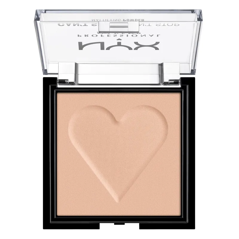 Nyx Professional Makeup Can't Stop Won't Stop Mattifying Powder Βελούδινη Πούδρα για Πλήρη Κάλυψη & Ματ Όψη 6 gr - 06 Tan