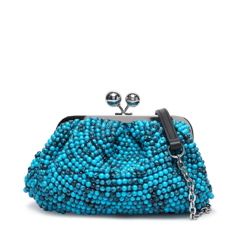 Τσάντα Weekend Max Mara 2615511085650 Τυρκουάζ