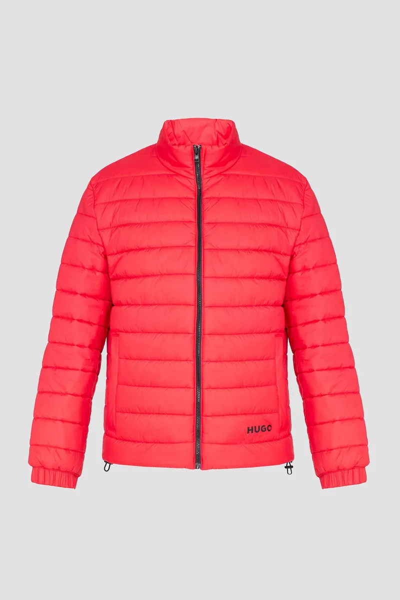 Hugo Boss ανδρικό μπουφάν με καπιτονέ σχέδιο Slim Fit ''Brenti'' - 50517753 Κόκκινο