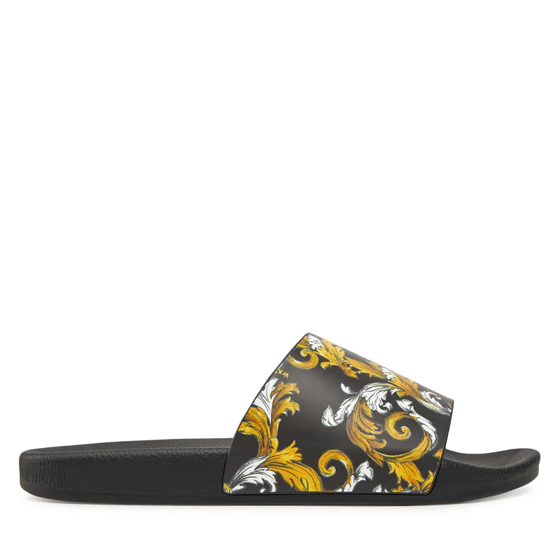 Παντόφλες Versace Jeans Couture 78YA3SQ4 Μαύρο