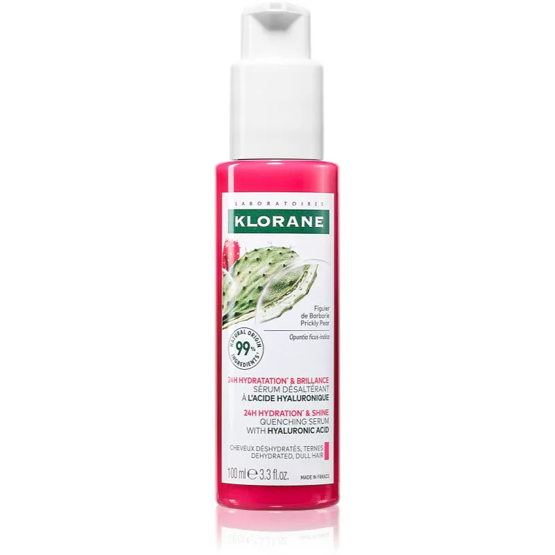 Klorane Prickly Pear ενυδατικός ορός με υαλουρονικό οξύ 100 ml