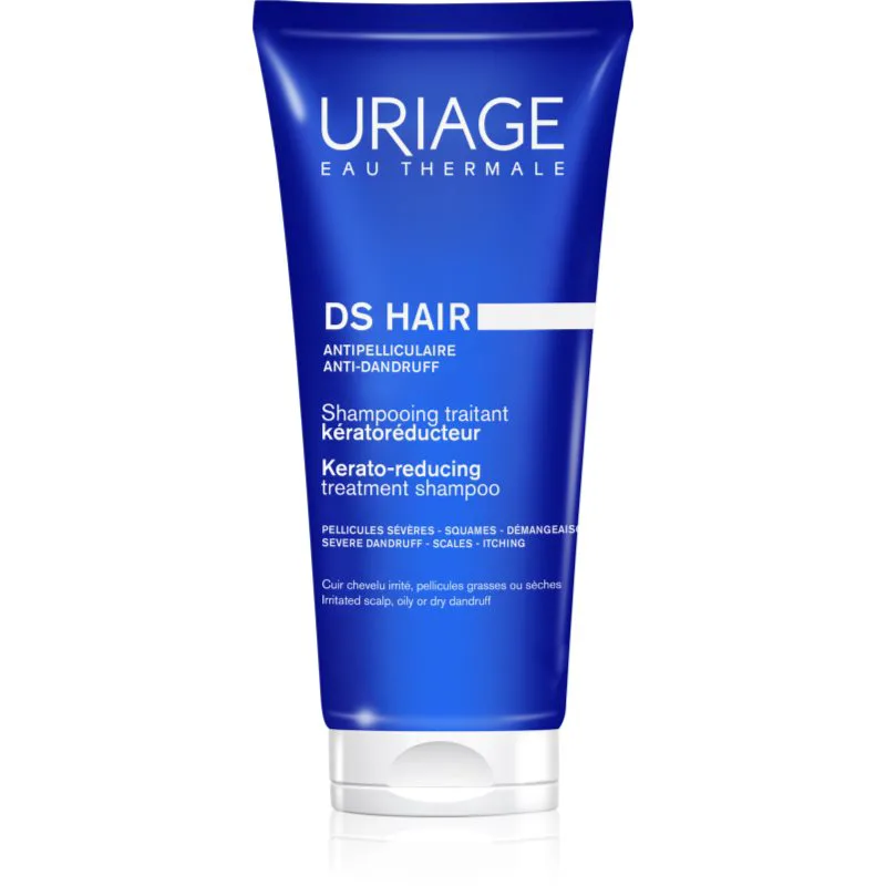 Uriage DS HAIR Kerato-Reducing Treatment Shampoo κερατολυτικό σαμπουάν για ευαίσθητο και ερεθισμένο δέρμα 150 ml