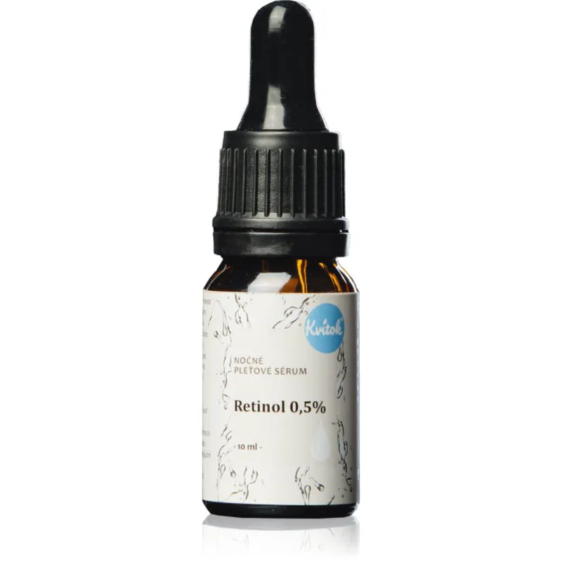 Kvitok Night serum Retinol 0,5% ορός προσώπου νύχτας με ρετινόλη 10 ml