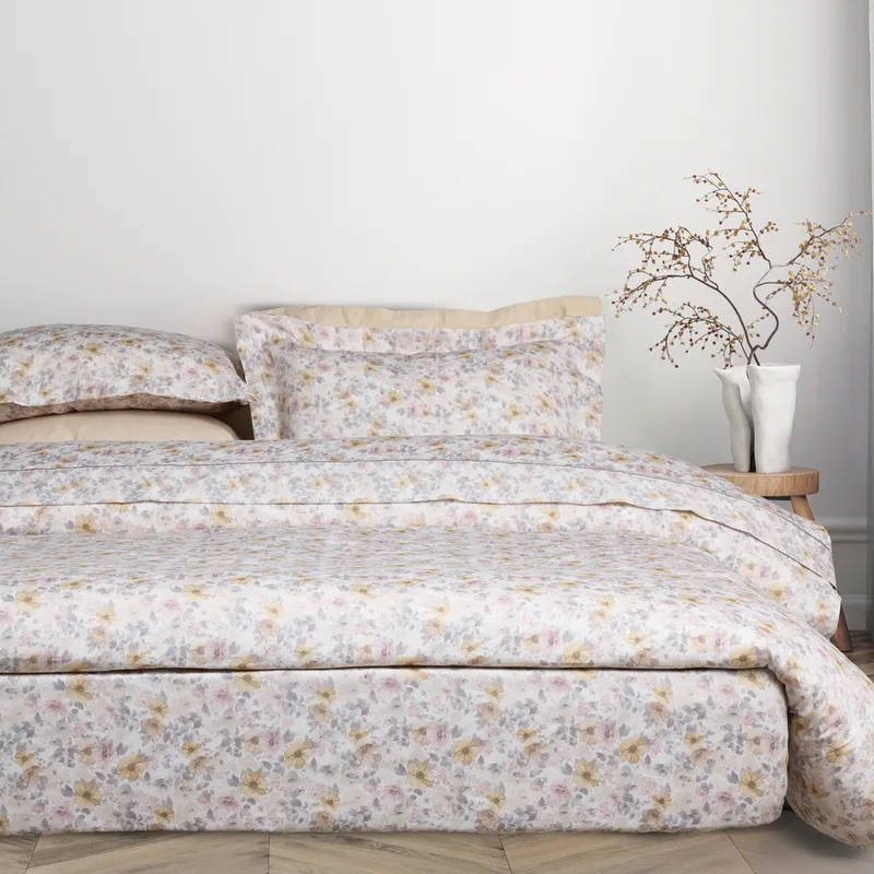 Das home σεντονια σετ king prestige 1720 grey, taupe 260χ280