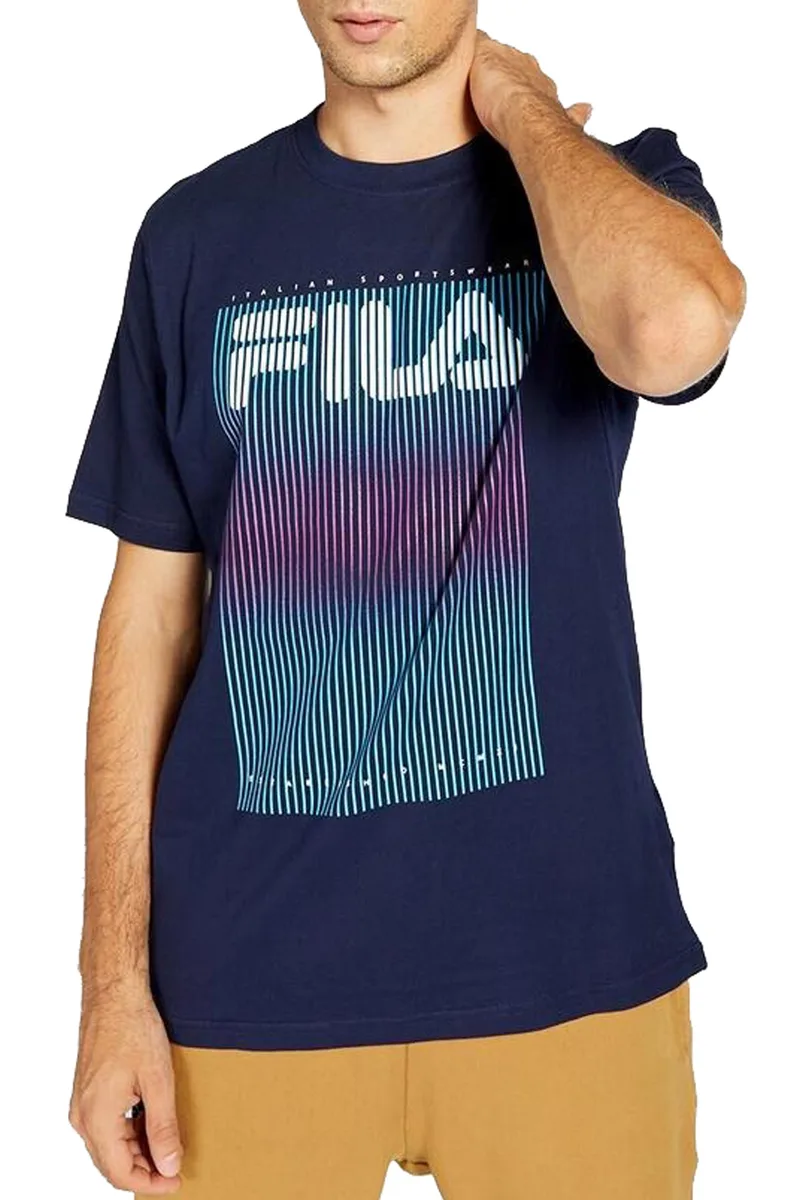 Μπλούζα Κοντομάνικη Fila Cedrick FW22SPM031-410 Ανδρικό