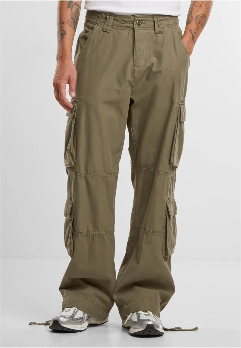 Double Cargo Pants Urban Classics TB6644-00176 Olive