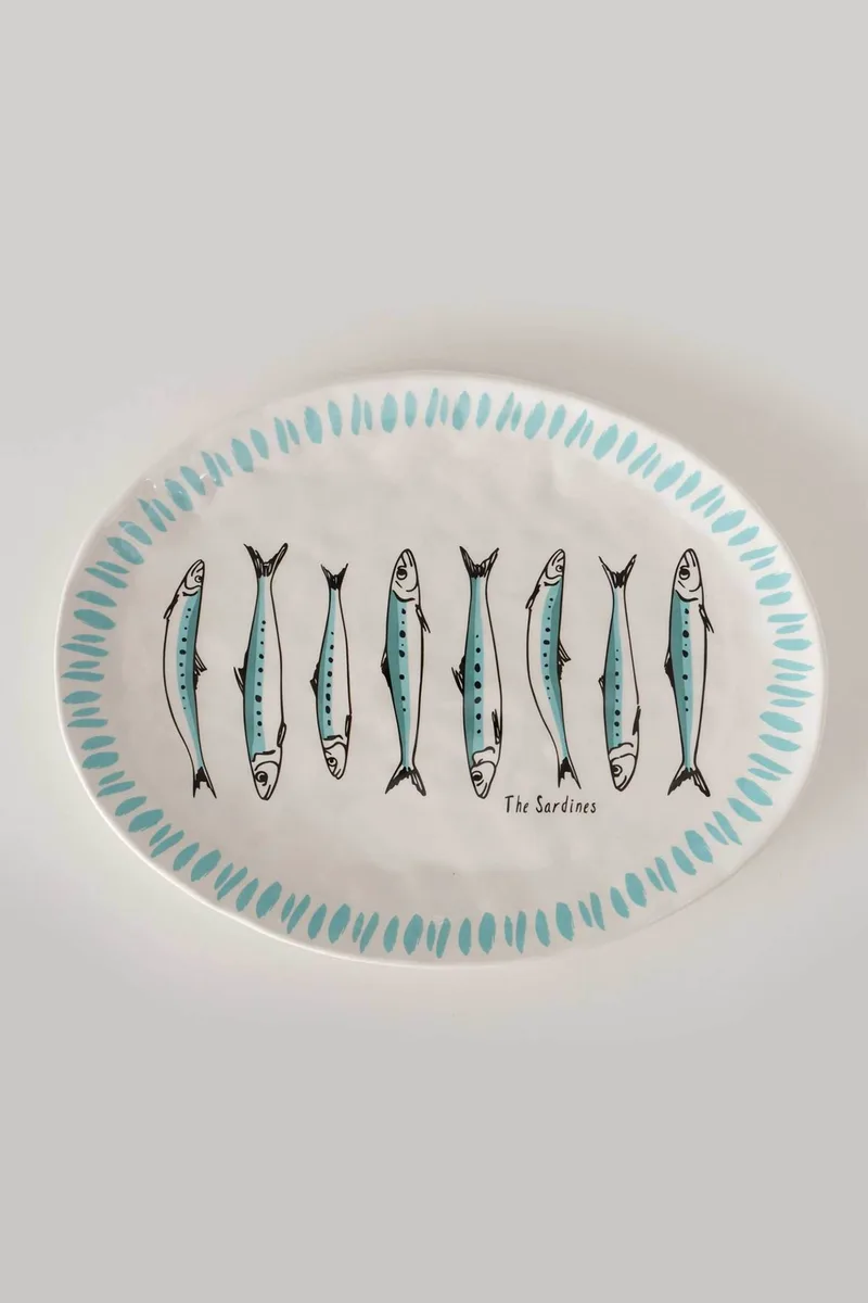 DOMUS HOMUS πιάτο σερβιρίσματος "Sardine" 39 x 31 x 3 cm - 20-24-933