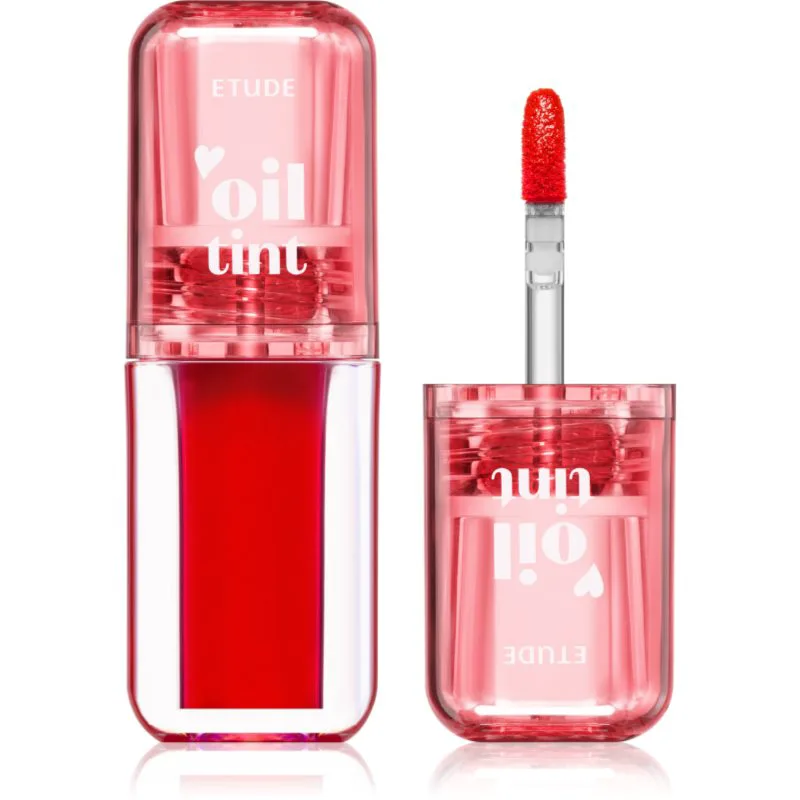 ETUDE Dear Darling Oil Tint εντατική φροντίδα με λάδι για τα χείλη απόχρωση 04 Sweet Apple 4.2 γρ