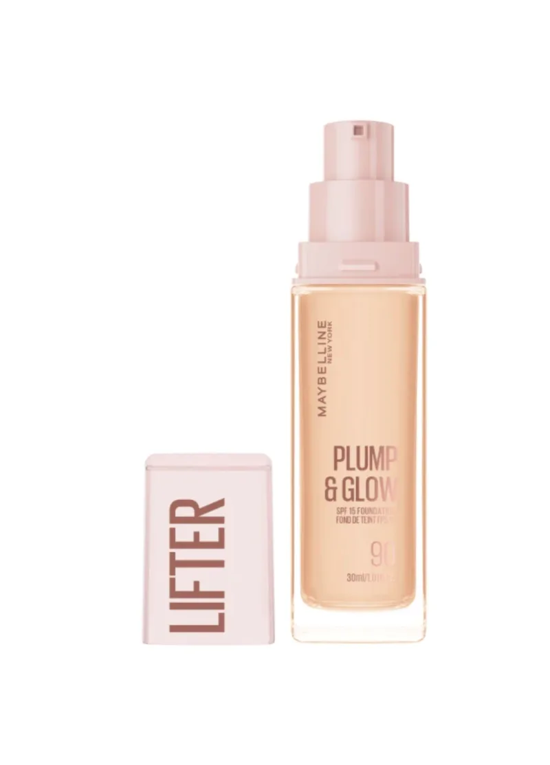 Maybelline & More - Maybelline Make Up Lifter Plump & Glow Foundation 30ml 090